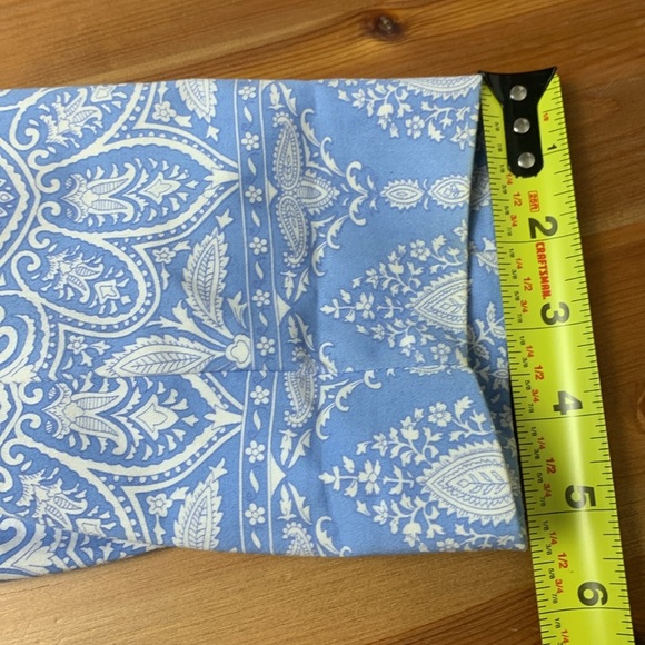 Tabi Vintage Lined Blazer, Pockets, Quality Construction, Pale Blue w White - Picture 6 of 16